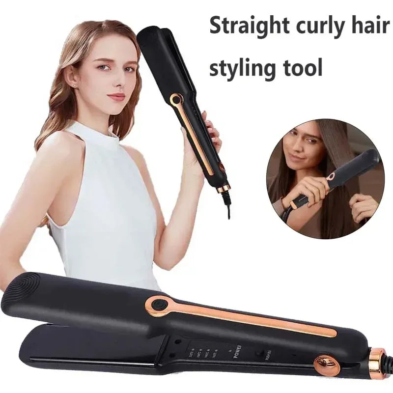 Negative Ion Ceramic Hair Straightener with Adjustable Temperature - Smarsty