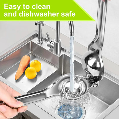 Stainless Steel Lemon Squeezer Manual Lemon Clip Processor Household Orange Citrus Juicers Fruit Pressing Kitchen Accessories by Smarsty