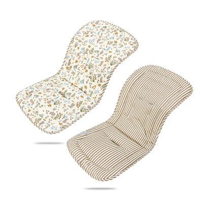 Comfortable Cotton Baby Stroller Pad Four Seasons General Soft Seat Cushion Child Cart Seat Mat Kids Pushchair Cushion For 0-27M by Smarsty