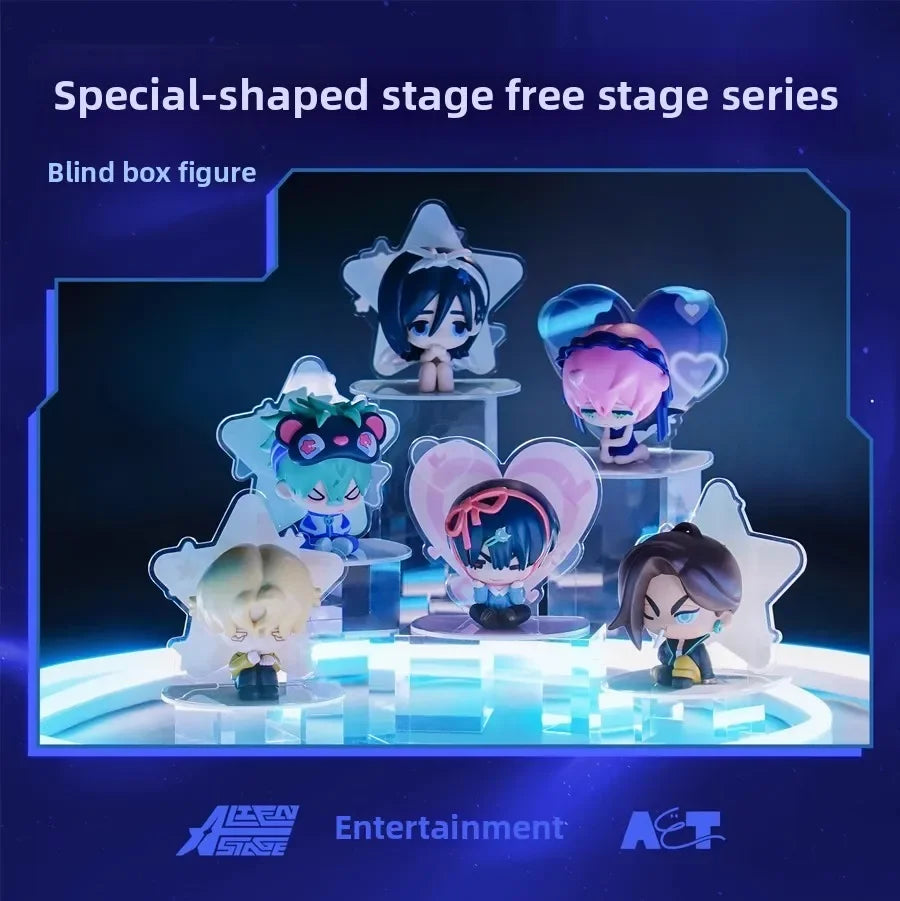 6PCS Blind Box Alien Stage Free Stage Series TILL Two-dimensional Animation Peripherals Collection Model Doll Surprise Gifts Toy by Smarsty