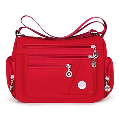 Unisex Nylon Crossbody Bag With Durable Oxford Cloth - Smarsty