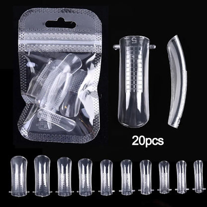 Acrylic Nail Tips Kit for Quick DIY Manicures - Smarsty