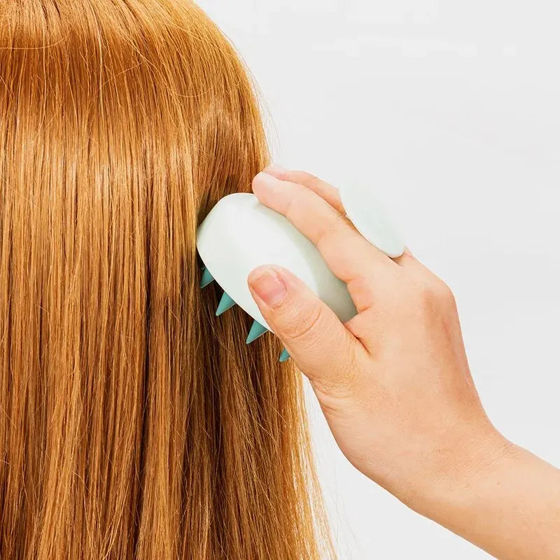 Silicone Scalp Massage Brush for Hair Washing - Smarsty