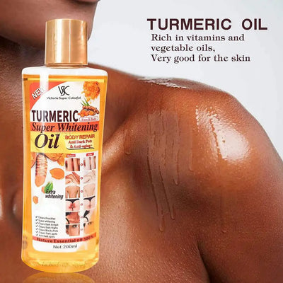 Turmeric Essential Oil Skin Care Massage Oil 200ml - Smarsty