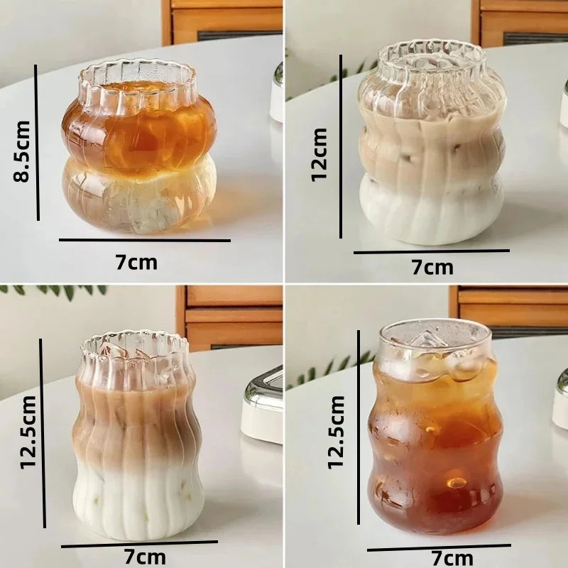 Heat Resistant Glass Tumbler for Tea and Coffee - Smarsty