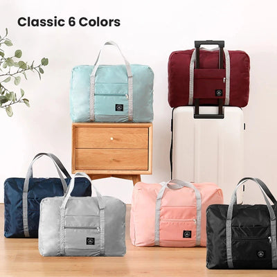 Foldable Travel Duffel Bag Carry on Lightweight Spacious - Smarsty