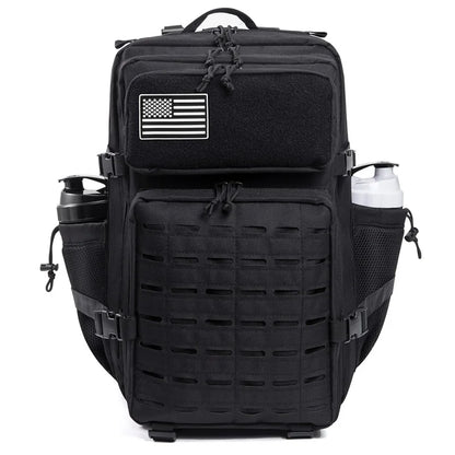 45L Tactical Backpack survival Bag Hunting MOLLE Backpack GYM For Men EDC Outdoor Hiking Rucksack Witch Bottle Holder - Smarsty