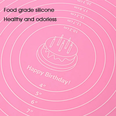 FAIS DU Non-Stick Cake Turntable with Silicone Mat - Smarsty