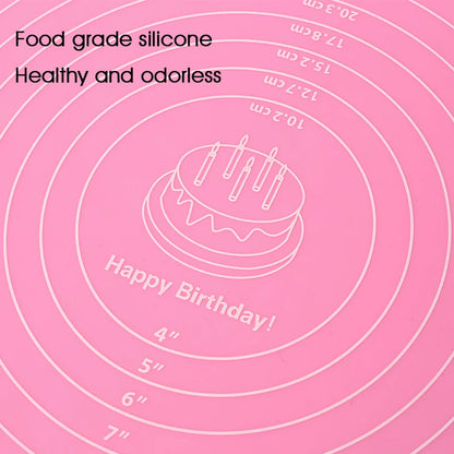 FAIS DU Non-Stick Cake Turntable with Silicone Mat - Smarsty
