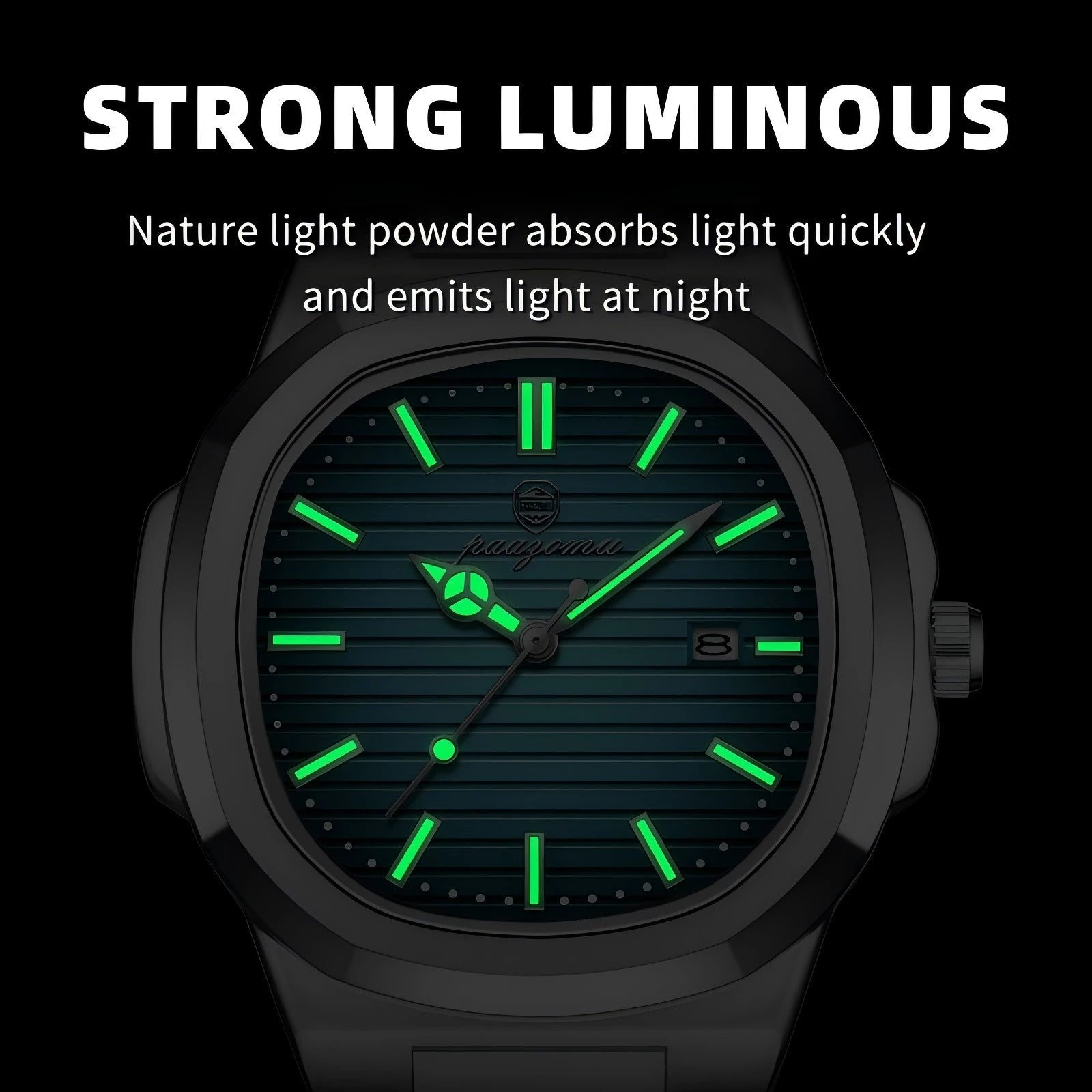Luxury Waterproof Diver Watch for Men 30ATM - Smarsty