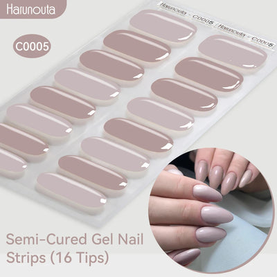 Gradient Auroras Gel Nail Strips for Easy DIY Manicure - Smarsty