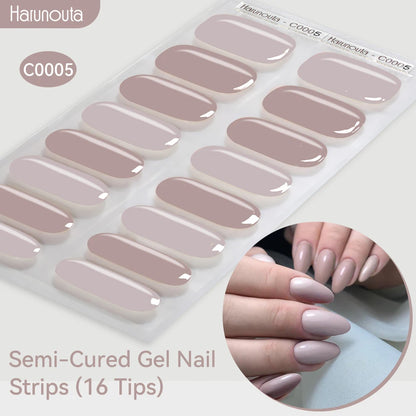 Gradient Auroras Gel Nail Strips for Easy DIY Manicure - Smarsty
