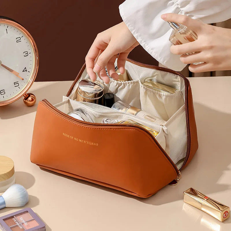 Large Capacity Travel Cosmetic Case With Portable Design - Smarsty