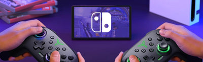 Dinofire Wireless Bluetooth RGB Controller for Nintendo Switch - Smarsty