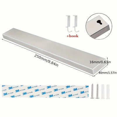 40CM 50CM Stainless Steel Knife Stand Magnetic Knife Holder Wall Block Storage Rack for Knives Kitchen Accessories Organizer by Smarsty
