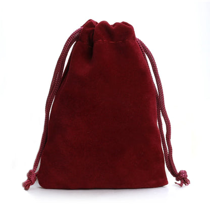 Color Velvet Drawstring Bags for Jewelry Storage - Smarsty