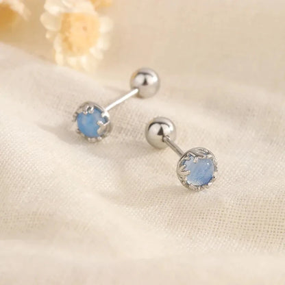 925 Silver Tragus Piercing Helix Studs Butterfly Heart - Smarsty
