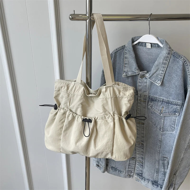 Large Capacity Canvas Tote Bag For Work And Commuting - Smarsty