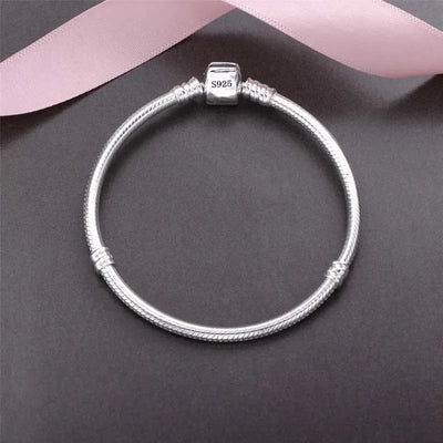 Handmade 925 Sterling Silver Charm Bracelet for Women - Smarsty