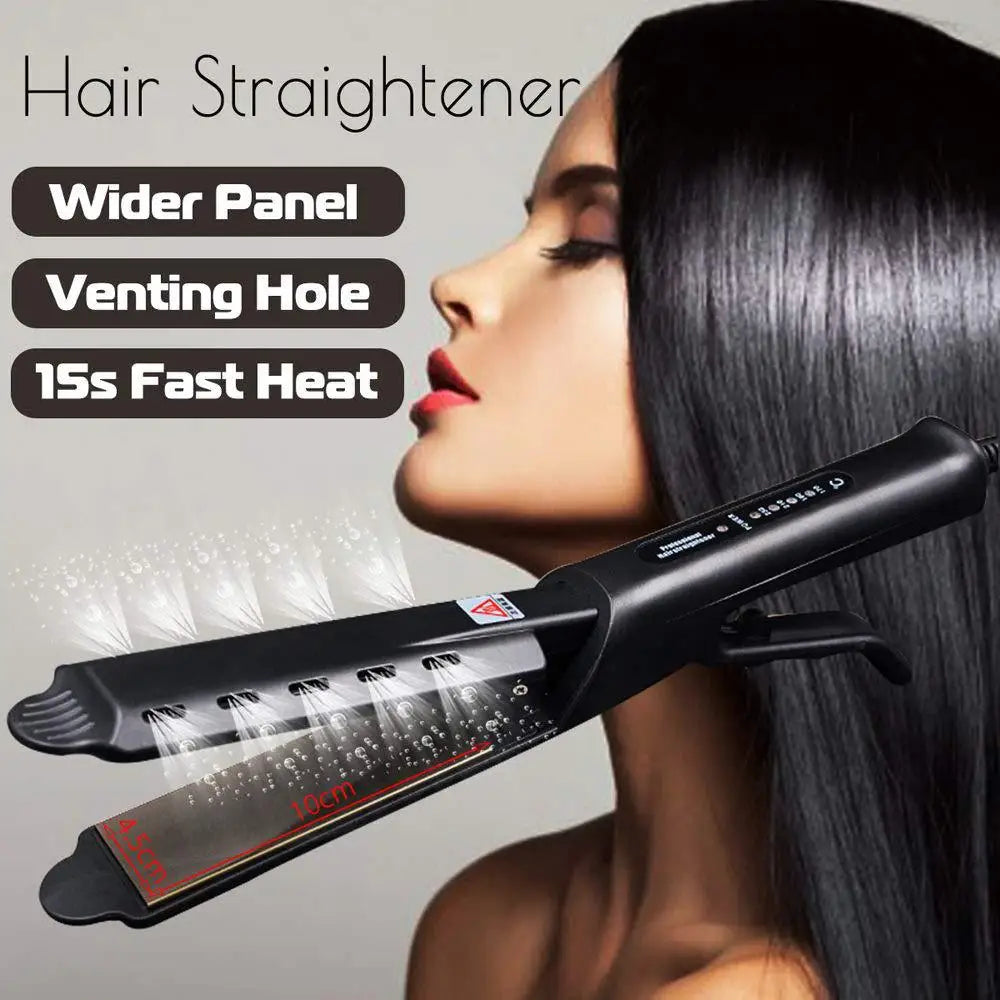 Dual Use Hair Straightener and Curler with Constant Temperature - Smarsty