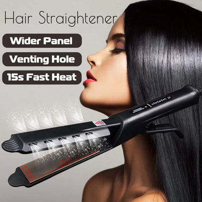 Dual Use Hair Straightener and Curler with Constant Temperature - Smarsty