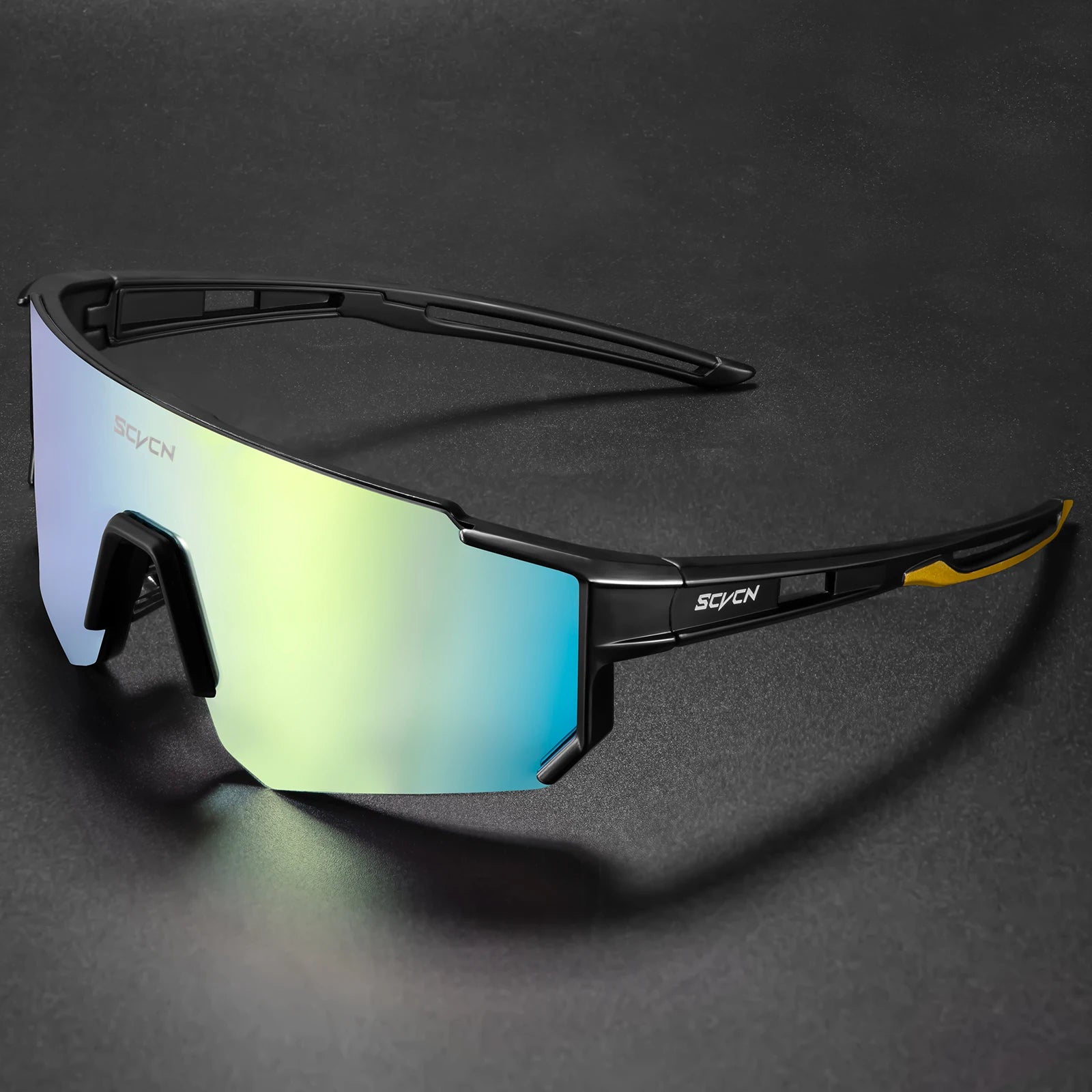 SCVCN Cycling Glasses Outdoor Sports Sunglasses Men MTB Cycling Sunglasses Women Road Bike Goggles UV400 Bicycle Eyewear