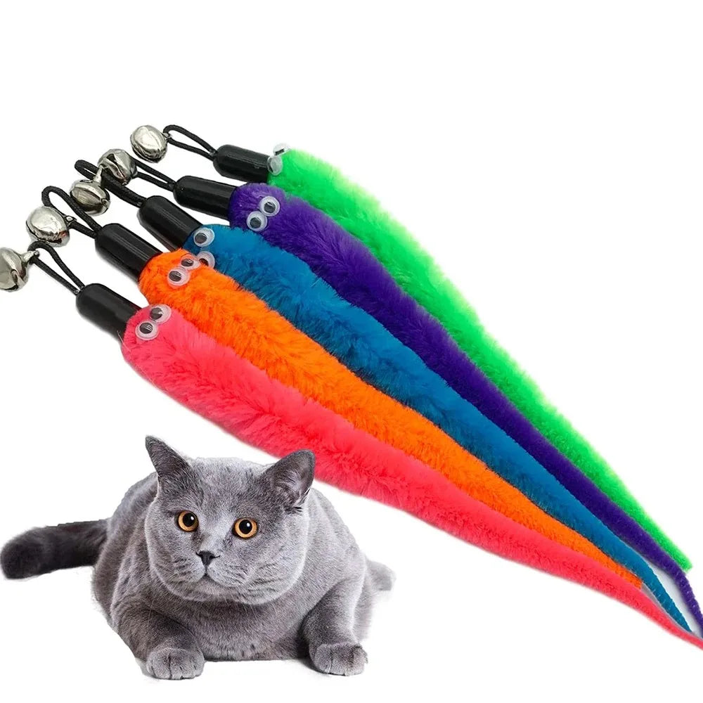 Interactive Cat Toy Wand Refills with Engaging Worms - Smarsty