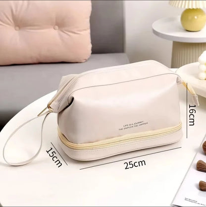 Large Capacity Travel Cosmetic Case With Portable Design - Smarsty