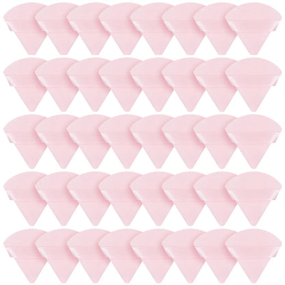 Wholesale 50Pcs Velvet Makeup Powder Puffs Soft and Washable - Smarsty