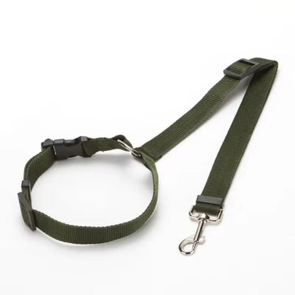 Adjustable Two-in-One Pet Car Seat Belt Harness - Smarsty