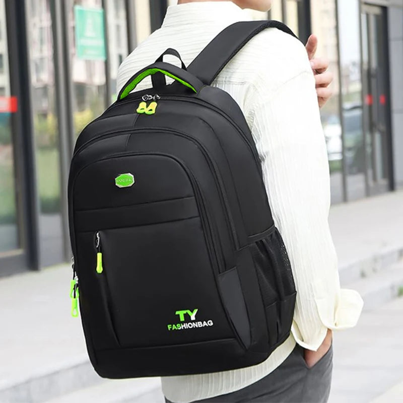 Men's and women's large-capacity trendy outdoor travel casual backpacks and schoolbags, airplane cabin backpacks - Smarsty