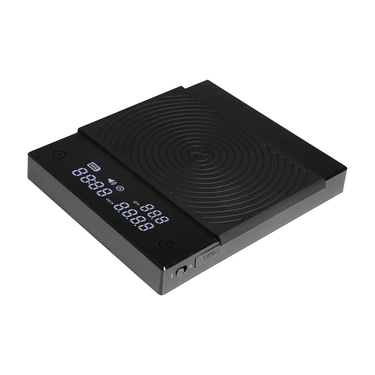 Timemore Basic 2 Black Mirror Coffee Scale with Auto Timer - Smarsty