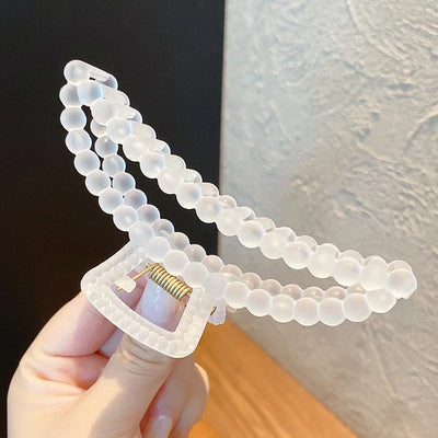 3pcs Large Clear Hair Claw Clips Secure For All Hair - Smarsty