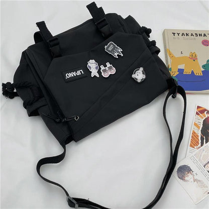 Nylon One Shoulder Crossbody Bag Large Capacity Travel - Smarsty