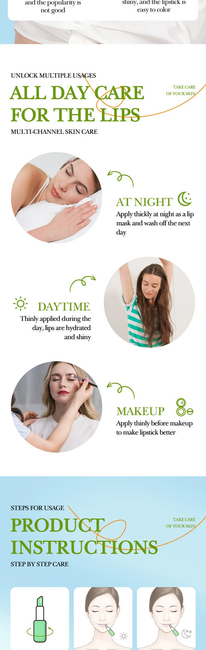 SADOER Aloe Lip Balm for Nourishing and Hydrating Lips - Smarsty