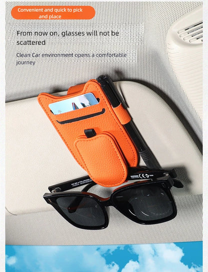 Magnetic Car Sunglasses Holder Sun Visor Clip for Glasses - Smarsty