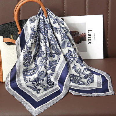 Luxury Silk Hijab Hair Bands With Sun Protection - Smarsty