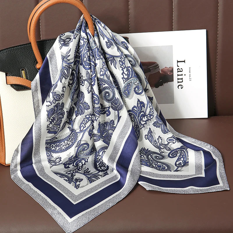 Luxury Silk Hijab Hair Bands With Sun Protection - Smarsty
