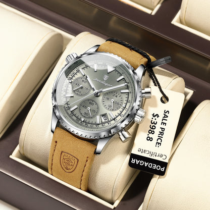 Luxury Waterproof Quartz Chronograph Watch for Men - Smarsty