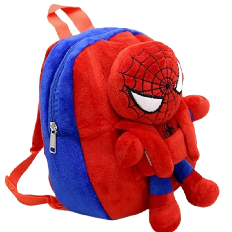 Cartoon cartoon fashion character backpack children casual plush backpack cute kindergarten boy and girl schoolbag gift - Smarsty