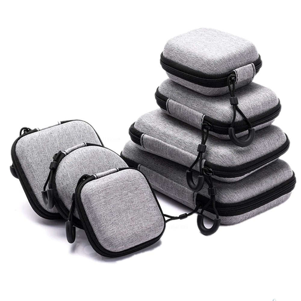 Portable Data Cable Organizer Bag for Travel - Smarsty