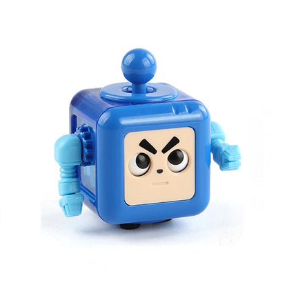 6/12 Sides Cube Decompression Toy Rainbow Stress Relief Autism ADHD OCD Anxiety Sensory Toys Fingertip Desk Toy for Kids Adult by Smarsty