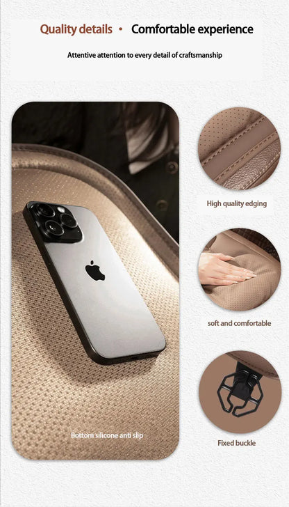 Universal Leather Car Seat Cover Four Season Protection - Smarsty