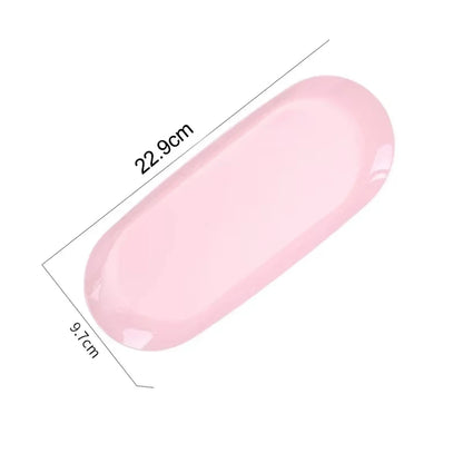 Stainless Steel Nail Art Storage Tray with Versatile Functionality - Smarsty
