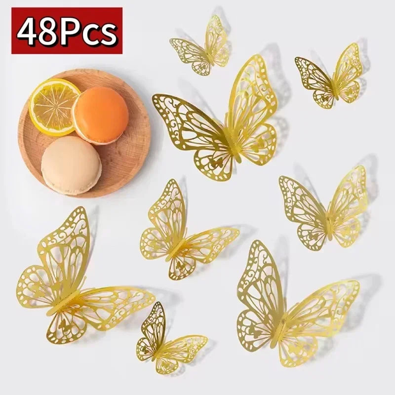 3D Butterfly Wall Stickers for Home Decor - Smarsty