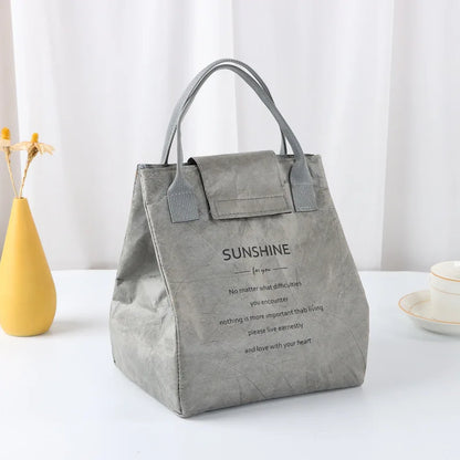 Waterproof Insulated Lunch Bag With Thick Aluminum Foil - Smarsty