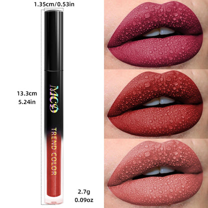 Matte Velvet Waterproof Lip Gloss With Hydrating Formula - Smarsty