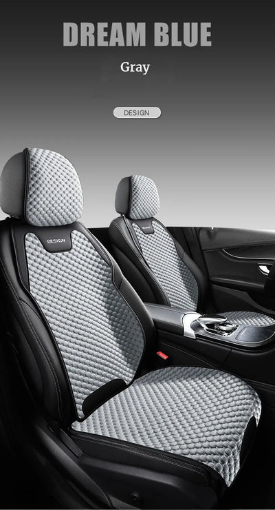 Ice Silk Car Seat Cushion With Ventilation For Comfort - Smarsty