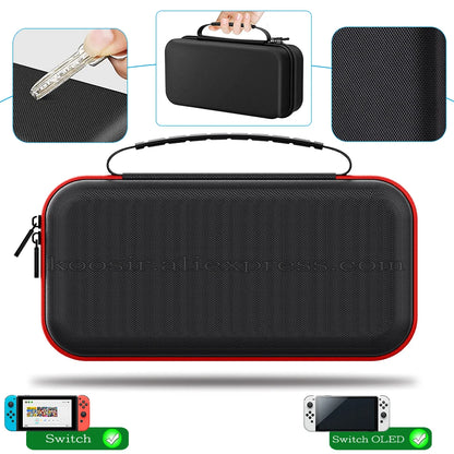 Nintendo Switch OLED Large Storage Bag with Anti-Scratch Protection - Smarsty