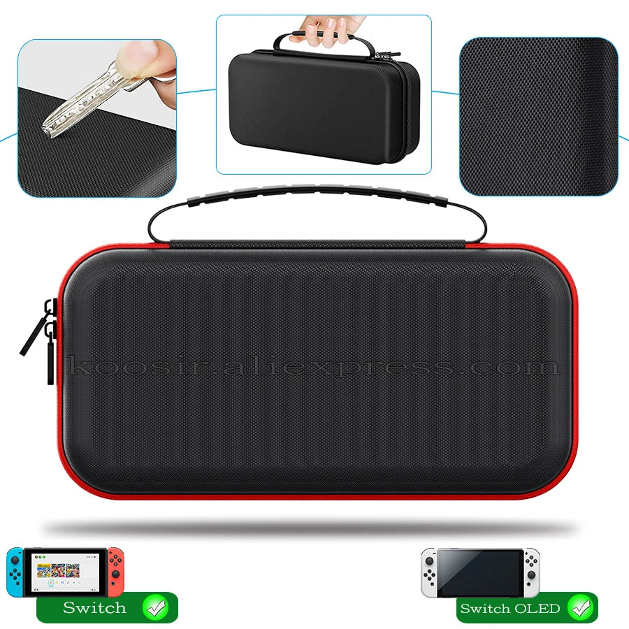 Nintendo Switch OLED Large Storage Bag with Anti-Scratch Protection - Smarsty